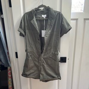 Pistola Green Utility Romper